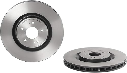 Brembo 09.A196.11 Pilar revestido ULTRAVIOLETA ventilado Rotor de freno delantero MITSUBISHI OE# 4615A024