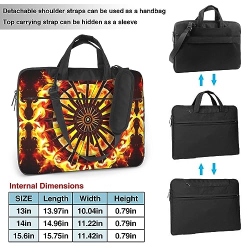 Bolsa para laptop resistente al agua con asas ergonómicas 3