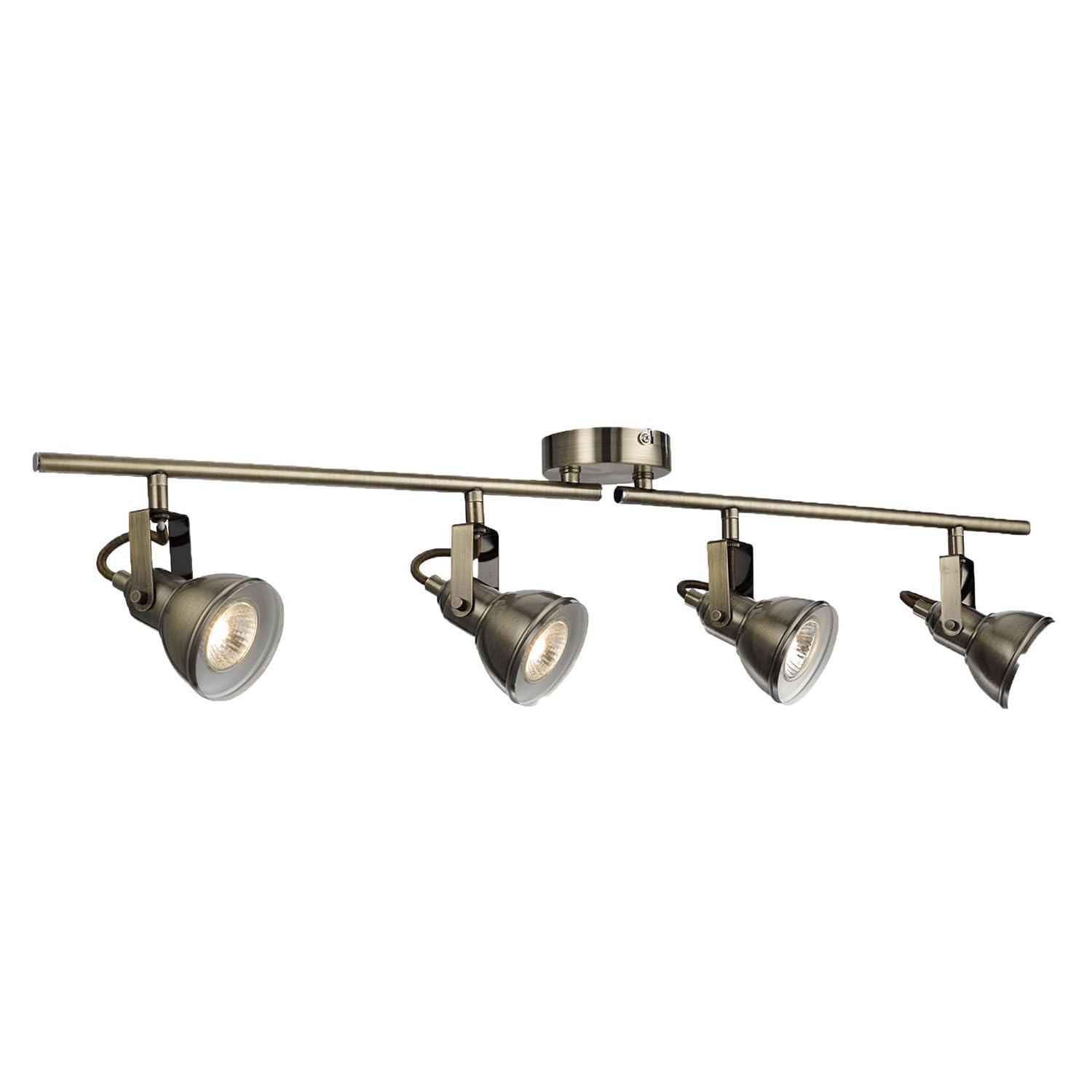 Searchlight Lighting Antique Brass 1544Ab Focus Light Adjustable Spotlight X 50 Watt Size 4