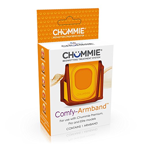 Chummie Comfy Armband For Bedwetting Alarms Patented Design To Increase Comfort And Convenience At Night When Used With Bedwetting Alarms, For Boys And Girls Of All Ages, Orange #TOP1