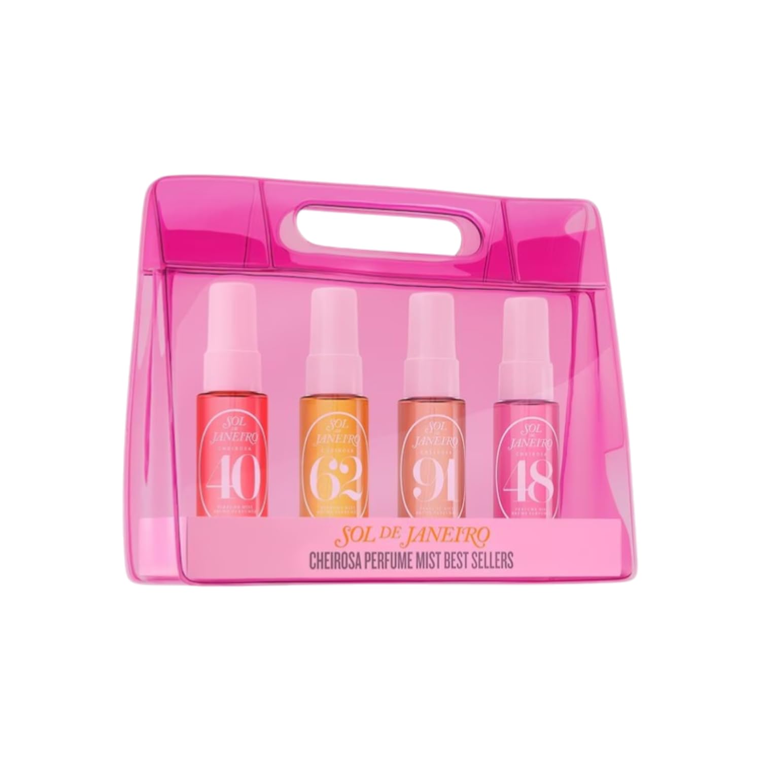 Sol de Janeiro Cheirosa Discovery Set Ipanema Sunset 4 Perfume Mists, Cheirosa 40, 62, 91 y 48, 30 ml cada uno
