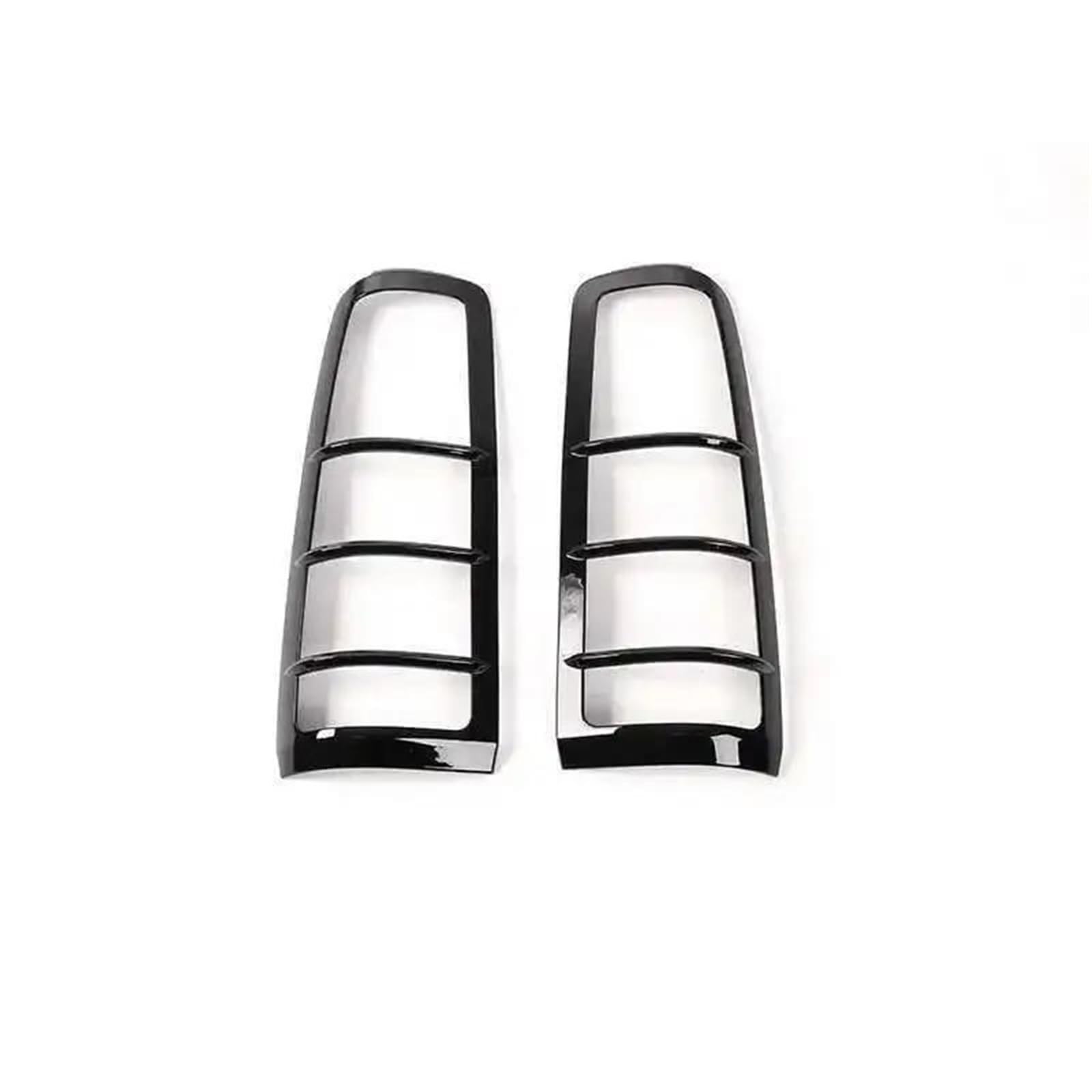 HTyghbn Car Rear Light Cover Trims Tail Lamp Guards Decoration for y 2007-2017 Taillight Decorative Trim Accessories Guard(Black)