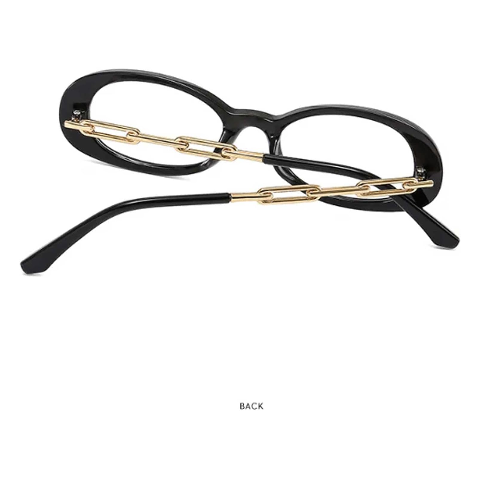 Elipsa oprawki okularów małe damskie oprawki do okularów Anti Blue Light Retro męskie oprawki okularów 140 mm * 145 mm ramka na okulary, różowa