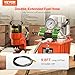 VEVOR 10000 PSI Hydraulic Electric Pump, Double Acting, 750W Full Copper Power Engine & 8L Hydraulic Power Pack Cylinder