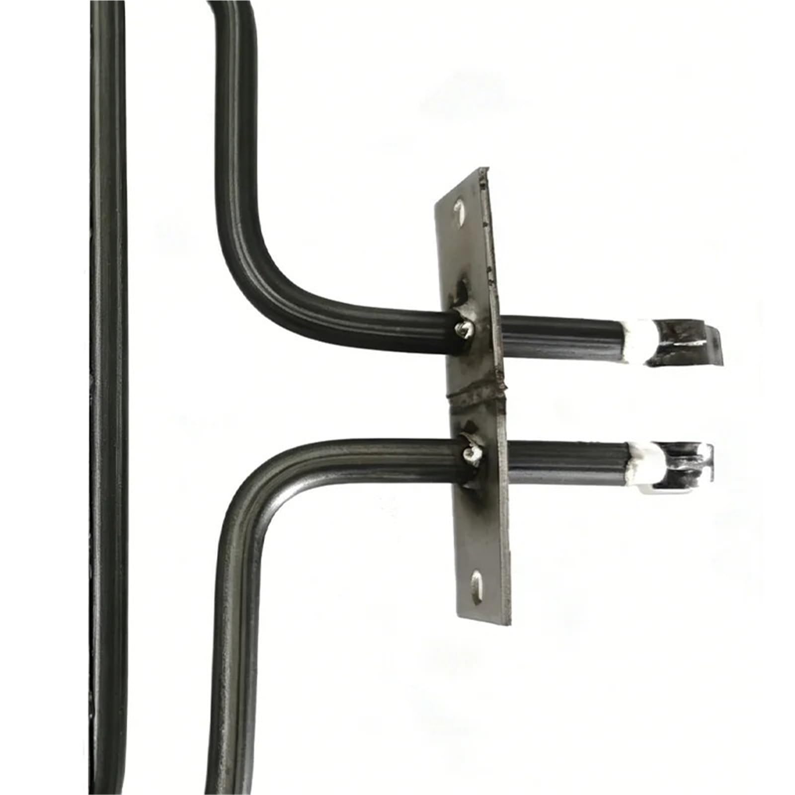 230V 1800W Zwei quadratische elektrische Heizelemente, gefaltetes Heizrohr, 8 mm Durchmesser. 175x162MM 1Stk