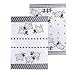 SPOTTED DOG GIFT COMPANY - Strofinacci da Cucina con Motivo Pecore - Lavabili in Lavatrice - Idee Regalo per Uomo e Donna - Cotone - Bianco/Nero - 50 x 70 cm - Set da 2
