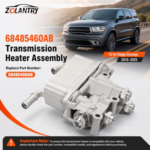 68485460AB Transmission Heater Assembly Replacement for Dodge Durango Fits for Jeep Gladiator Grand Cherokee Wrangler JL 2016–2025 by Zolantry - Used condition - Image 2