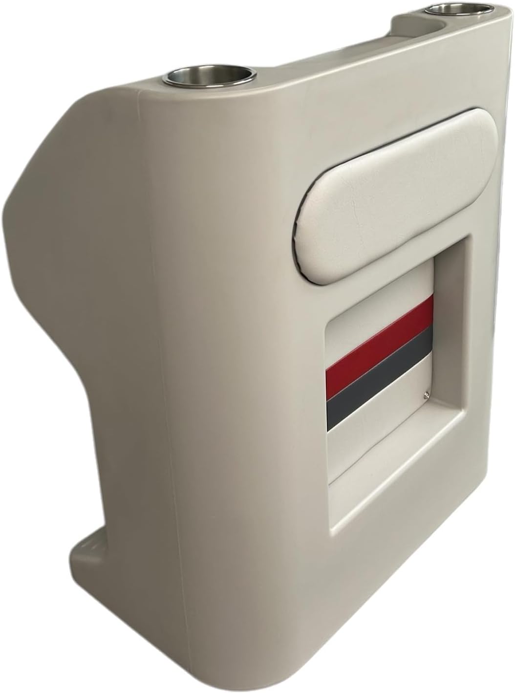 Premium Series Steering Console, Helm 3023 (White/Red/Charcoal)