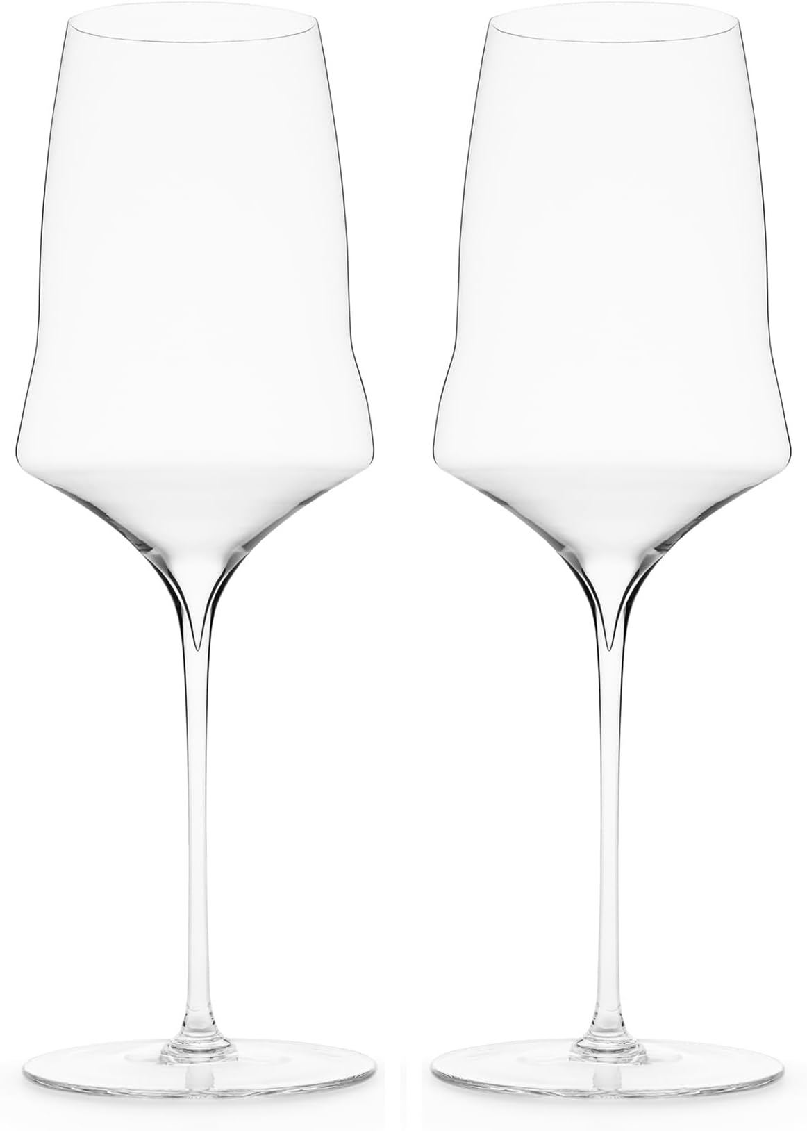 Josephine No. 1 | White | White Wine Glasses Designed by Kurt Josef Zalto | Set of 2