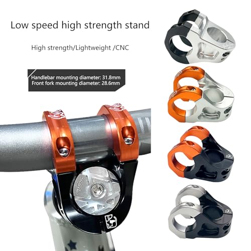Vástago corto de aluminio para bicicleta de montaña resistente 2
