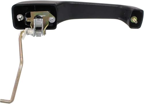 Miniatura 5 de KarParts360 Compatible con Dodge Ram 2500 Van Manija de puerta exterior 1999-2003 Puerta trasera con textura negra  Recorte base