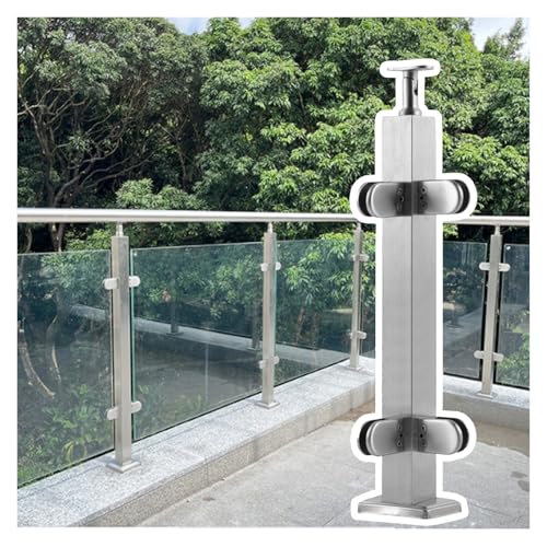 Support de balustrade moderne avec système de serrage intérieur durable