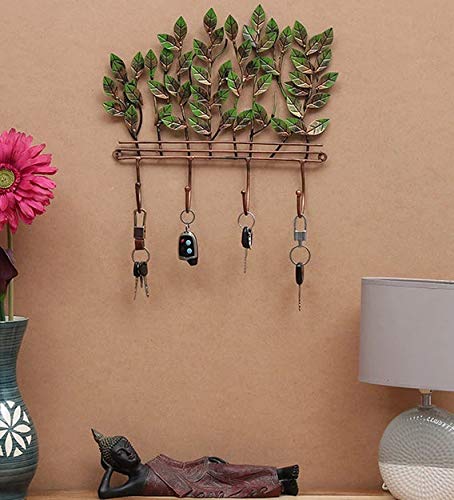 RHD Metal Abstract Floral Art/Wall Hanging/Wall Sculpture,(HOOK LEAF ...