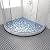 Duzzy 98 Inch Flexible Quarter Round Molding, Peel and Stick Silicone Rubber Trim Suitable for Shower Pans Gap and the Base of Staircase