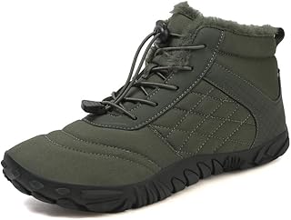 Winterbarfußschuh Everest Gefütterte Barfuß-Winterschuhe für Herren & Damen – Breite Zehenbox, Wasserdicht, Rutschfest