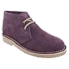 Roamers Adults Unisex Real Suede Unlined Desert Boots (10 UK) (Navy) #5
