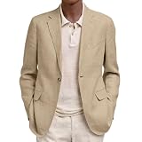Blazer Homme Polyvalent : Grâce à ses coutures soignées, ce costumes homme s'adapte parfaitement à la salle de réunion comme au week-end. Associez-le à une chemise, un pantalon pour une tenue formelle et améliorez votre image. Portez-le avec un pull ou un jean pour un look décontracté et moderne. costume homme mariage, blazers homme, veste homme ete legere chic.