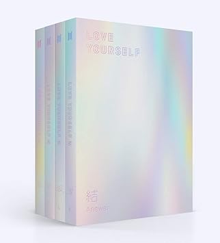 BTS - [Love yourself Answer] 4th Album 4 VER SET 2CD+116p PhotoBook+20p Mini Book+1p PhotoCard+1p Sticker+extra Photocards Set 4p K-POP Sealed