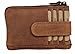 Produktbild Geldbörse Herren Leder Portemonnaie Brieftasche Damen Portmonee Kleiner dünner Geldbeutel Kreditkartenetui Wallet Vintage Schlüsseletui aus hochwertigem Echt-Leder braun Hill Burry 5143