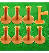 GLOOF 8 Pack Golf Mat Tees Premium Rubber, Excellent Durability and Stability Rubber Tees,Perfect...