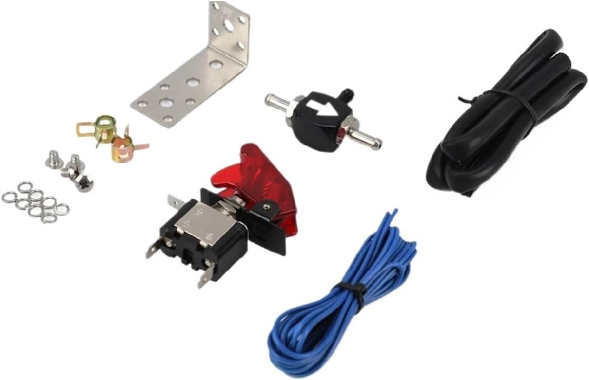 Blue Dual Stage Electronic Turbo/Turbocharger Boost Controller Kit/w Switch(Blue)