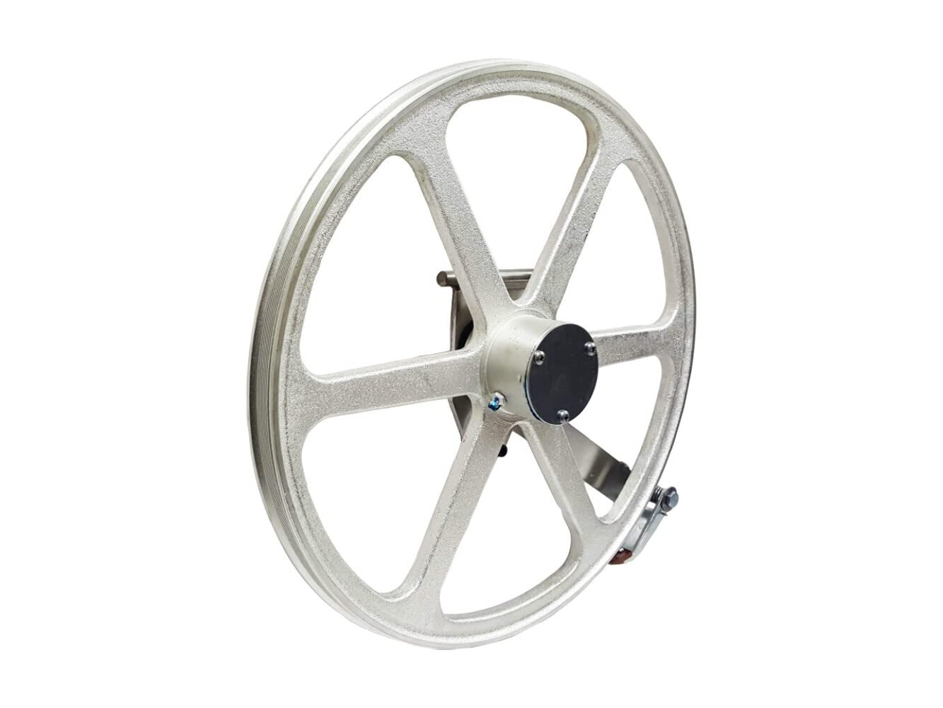 Saw Wheel/Pulley Assembled W/Hinge Plate, Upper, Fitting Biro Saws 3334 Replaces A16003U335-6