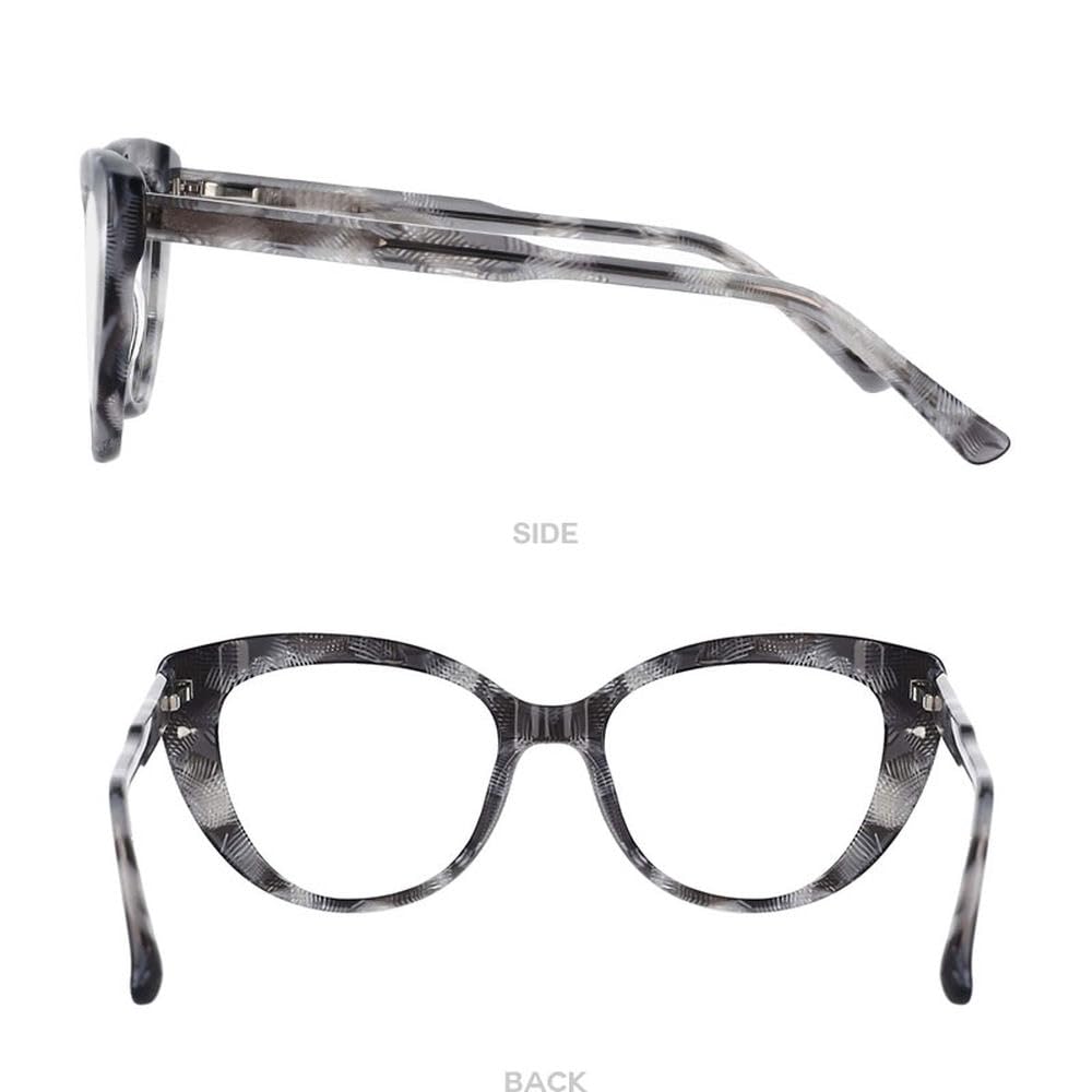 Montature per occhiali retrò in acetato Cat Eye Occhiali da vista per computer moda da donna