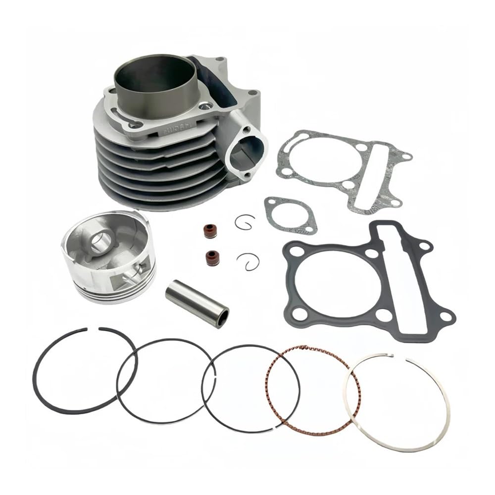 Kit cylindre 57.4mm GY6 150cc pour réparer la perte de puissance de scooter et go kart - 7