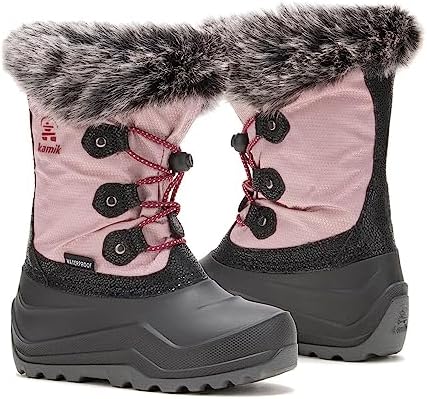 Kamik Powdery 3 (Toddler/Little Kid/Big Kid) Light Pink 2 Little Kid M | Image 4