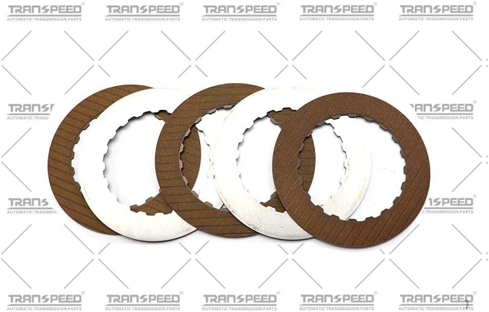 TRANSPEED AL4 DPO Transmission Clutch Plate Kit, Clutch Plates Compatible With CHERY KIA NAZA OPEL PEUGEOT PEUGEOT RENAULT