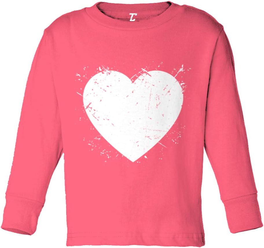 Distressed Heart - Valentine Love Infant/Toddler Cotton Jersey T-Shirt