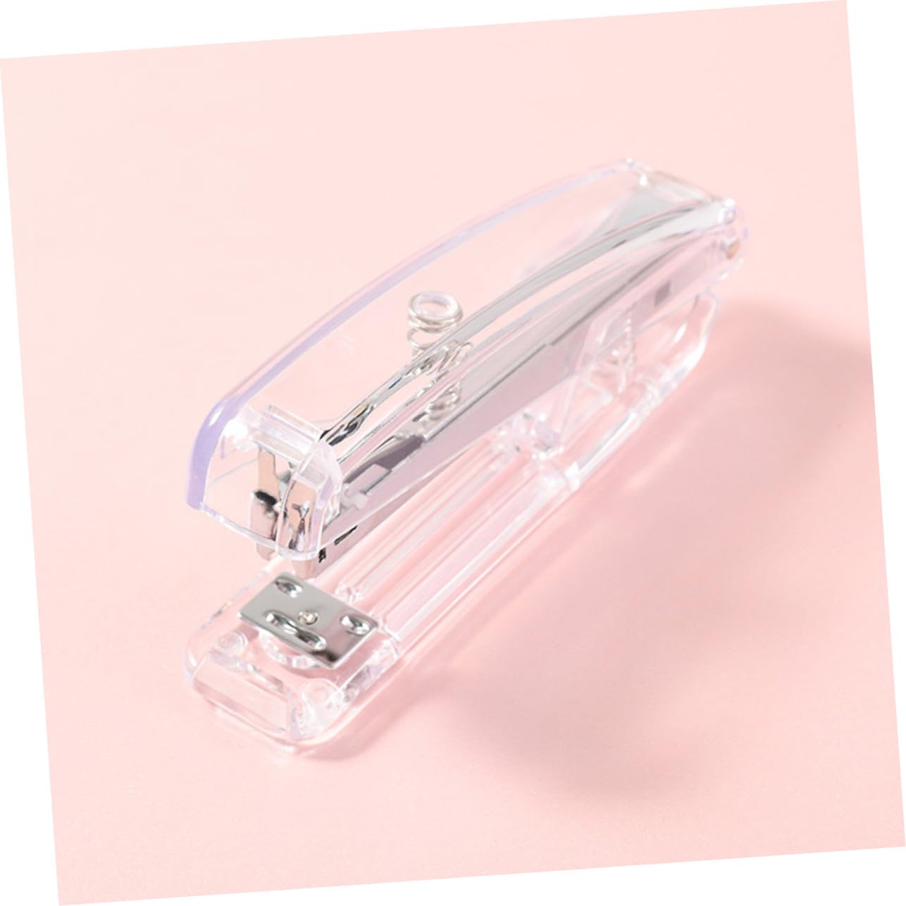 8 Stück Teiliges Mini-heftgerät Roségold und Silber Kompakter Leichter Handtacker mit Heftklammerentferner Tragbar für Schule Büro Zuhause Kreativer Stabiler Desktop Hefter