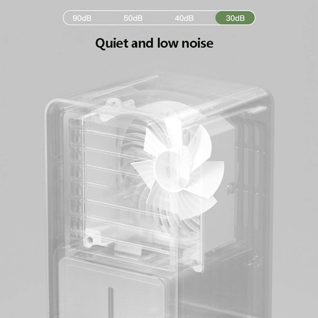 Portable Air Conditioner Oscillating Air Cooler Desk Fan Evaporative Air Mist Humidifier for Home Office
