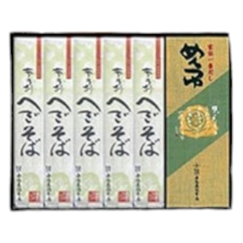 小嶋屋総本店 布乃利へぎそば5把つゆ付