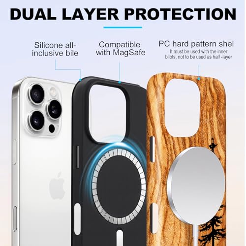 Coque magnétique iPhone 16 Pro Max antichoc fine en TPU polycarbonate rigide - 3