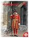 ICM ICM16006 1:16-Yeoman Warder Beefeater, Black