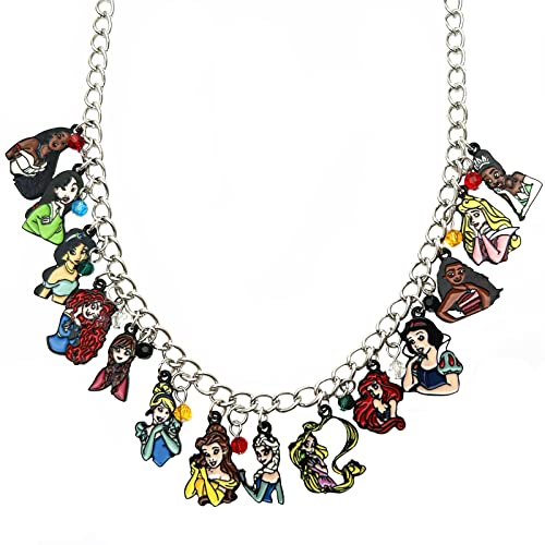 DreamWater Anime Cartoon Charm Necklace Gifts for Woman
