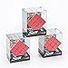 LiangCuber Cyclone Boys 3x3 Magnetic Speed Cube Stickerless Mirror Reflective Cube 3x3x3 Shiny Cube Puzzle (56mm/1PCS)