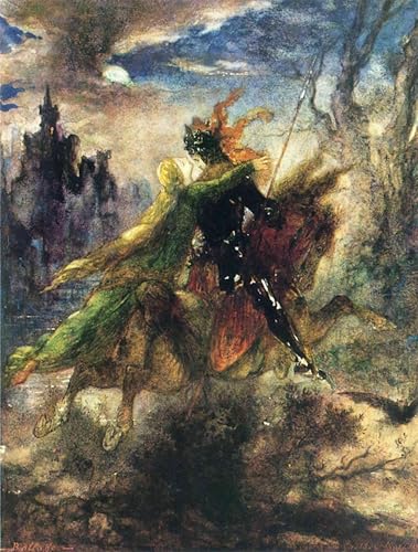 Impression sur toile Gustave Moreau - Une décoration murale élégante style musée pour le salon