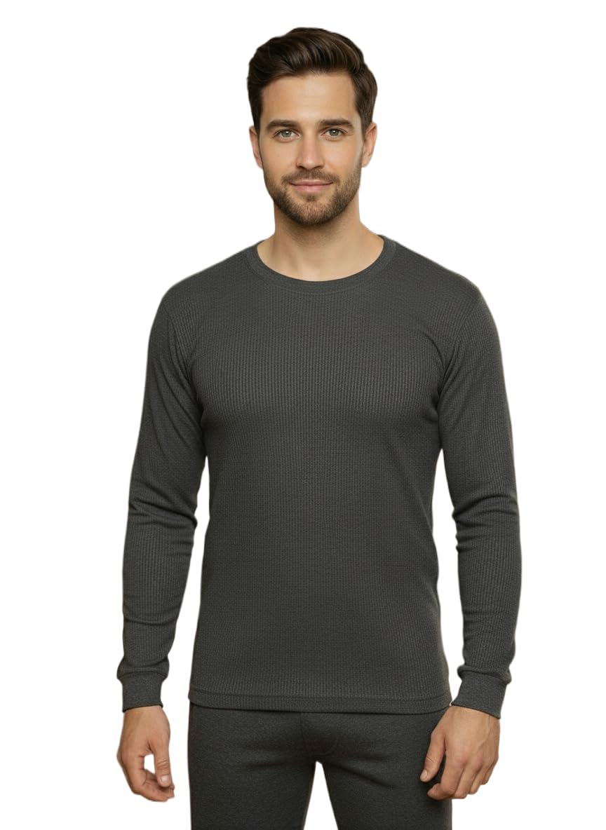 Winter Body Warmer | Breathable & Quick-Drying Cotton-Polyester Thermal Top-mak-216-picture-11