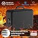 DocSafe 5200°F Document Organizer with Lock, Upgraded Heat Insulated Fireproof＆Water-Resistant Box 8 Layers File Organizer, Portable Home Travel Safe Storage for Important Documents, Files and More