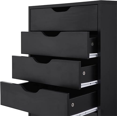 Miniatura 7 de Naomi Home Gabinete de almacenamiento de costura y manualidades, organizador de 9 cajones para artes, manualidades, suministros de costura y más,