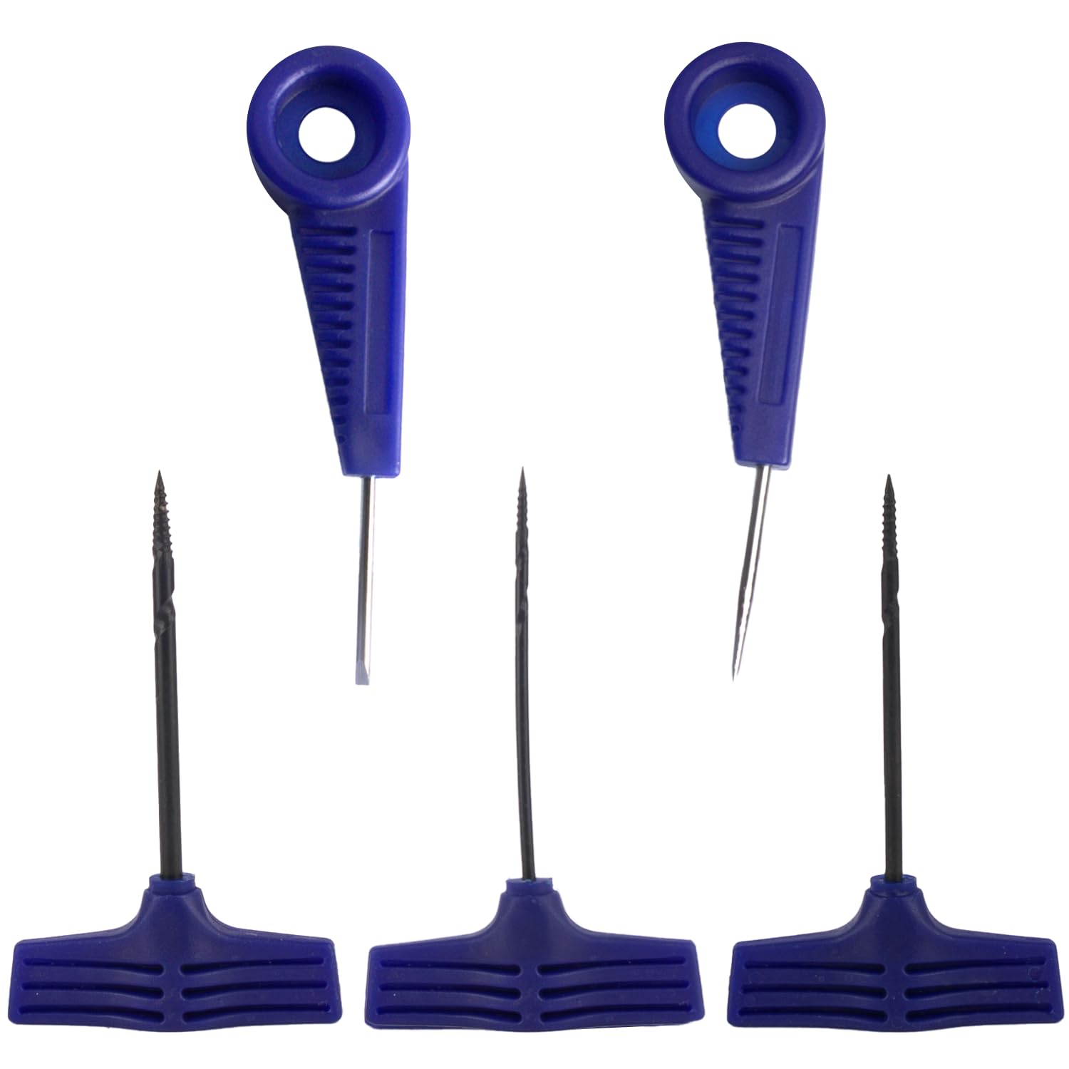 5-Piece Twist Gimlet, Bradawl, and Awl Set – Durable Hand Tools for Woodworking, Leathercraft, and DIY Projects, Boring, Pilot Holes, Screwing Tools