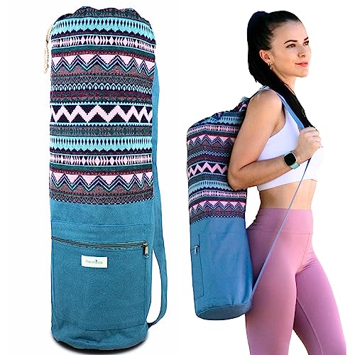 Thermikoa Yogatasche für Matte und Zubehör, Tasche für Yogamatte Groß XXL,...