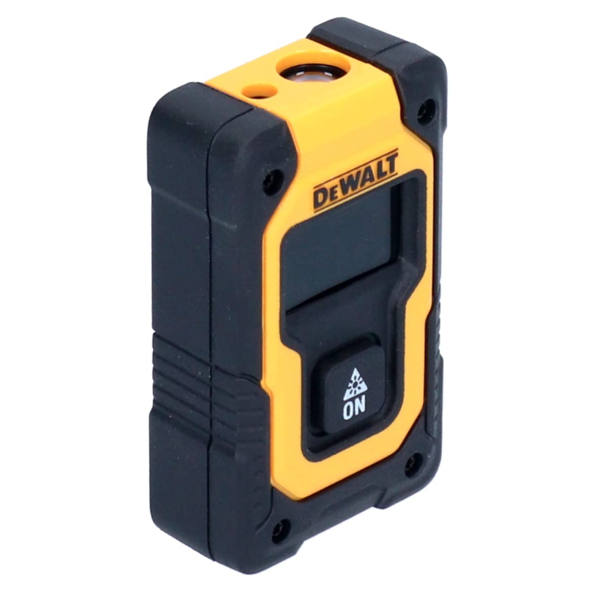 DeWalt DW055PL-XJ - Medidor de distancias Pocket, Mide hasta 16 m, Carga USB, Negro/Amarillo
