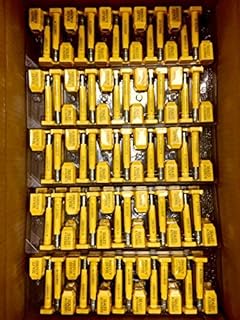 AVG Packaging Supplies Bolt Seals, 50 High Security Shipping Seal with Print Progressive Numbering for Trucks, Trailers, Cargo Container Seals ISO and C-TPAT Certified