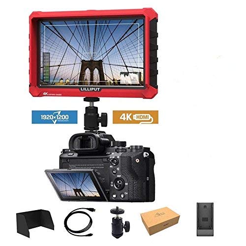 Lilliput A7S 7-inch 1920x1200 IPS Screen Camera Field Monitor 4K HDMI Input Output