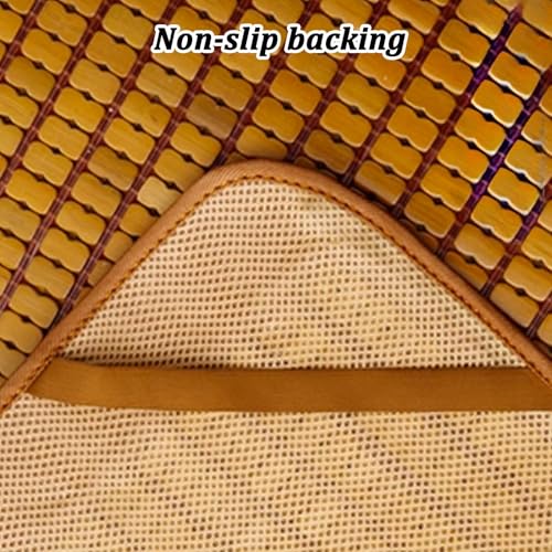 Alfombrilla de ratán de bambú plegable y protector de mesa para verano 5