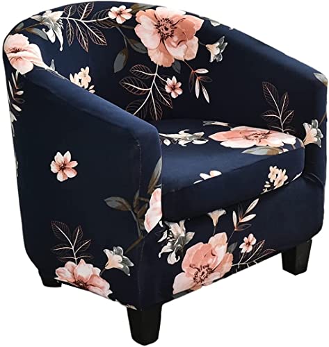Housse Fauteuil Crapaud Cabriolet avec Accoudoir 2 pieces Housse de canapé Relax Club Chaise de Baignoire Housse de Fauteuil Extensible Polyester (Color : #12, Size : 1 pièce) Cover