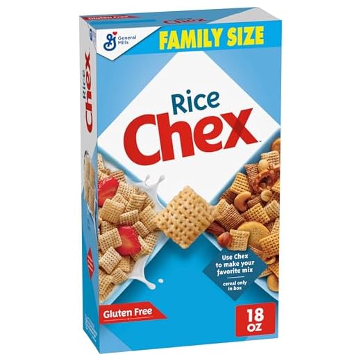 Rice Chex Cereal, Gluten Free,Family Size, 18 oz